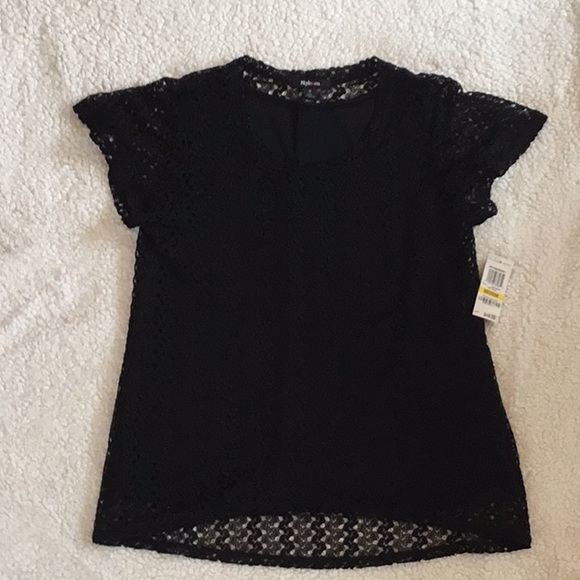 Style & Co. Tops - Black Lace Top